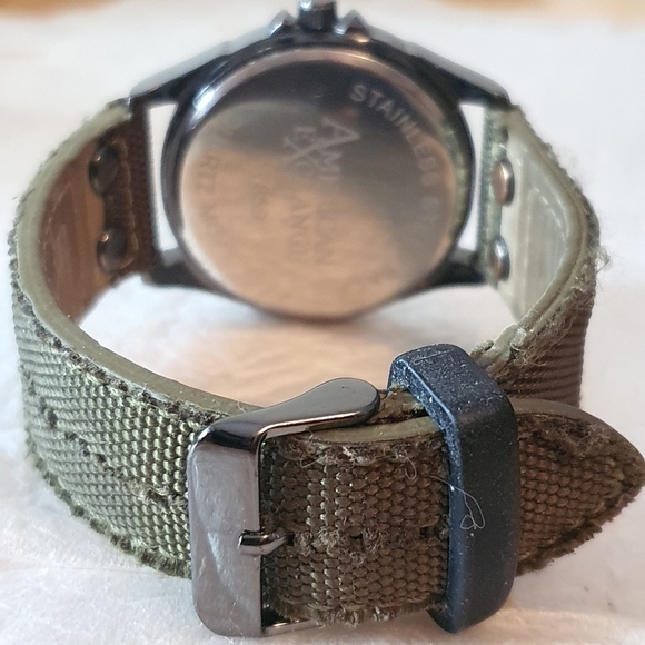 2 for $20😀American Exchange #7859 Black Field Watch for Men - Picture 2 of 3